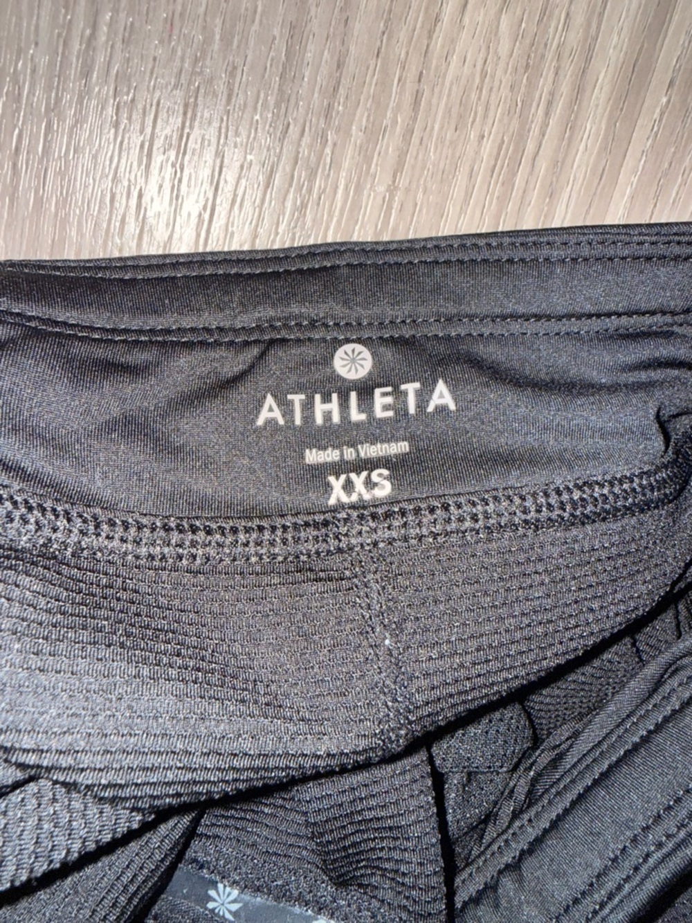 Athleta Black Circle Skirt with Built-In Shorts - Picture 4 of 4